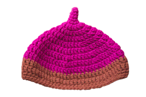 手編みどんぐり帽子